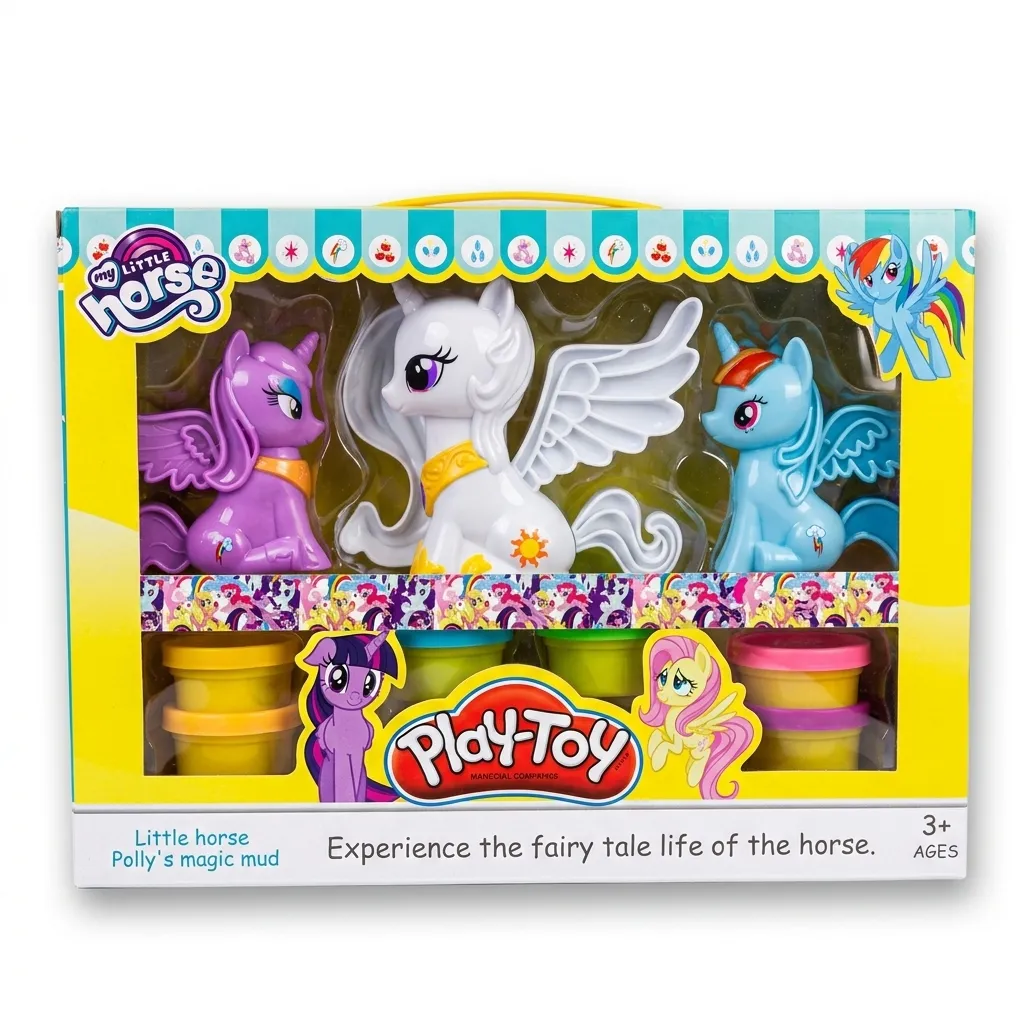 Play-Doh Polly's Magic Plasticine Set